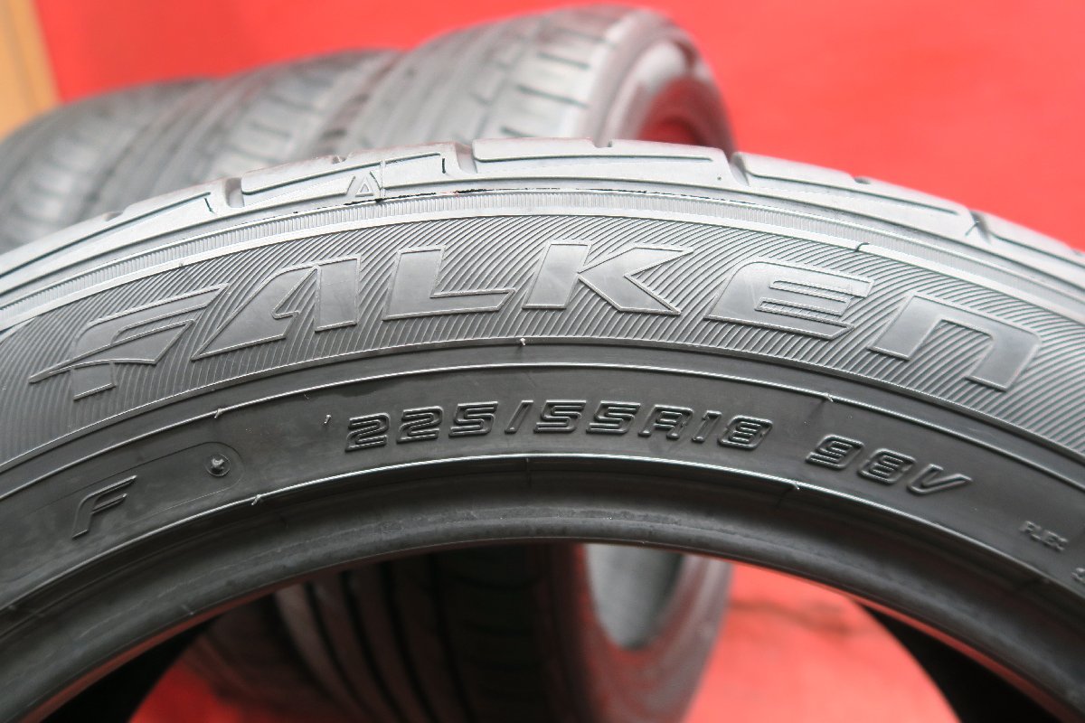 【1553R】タイヤ 4本* 225/55R18 ファルケン ZIEX ZE914 送料無料_画像6