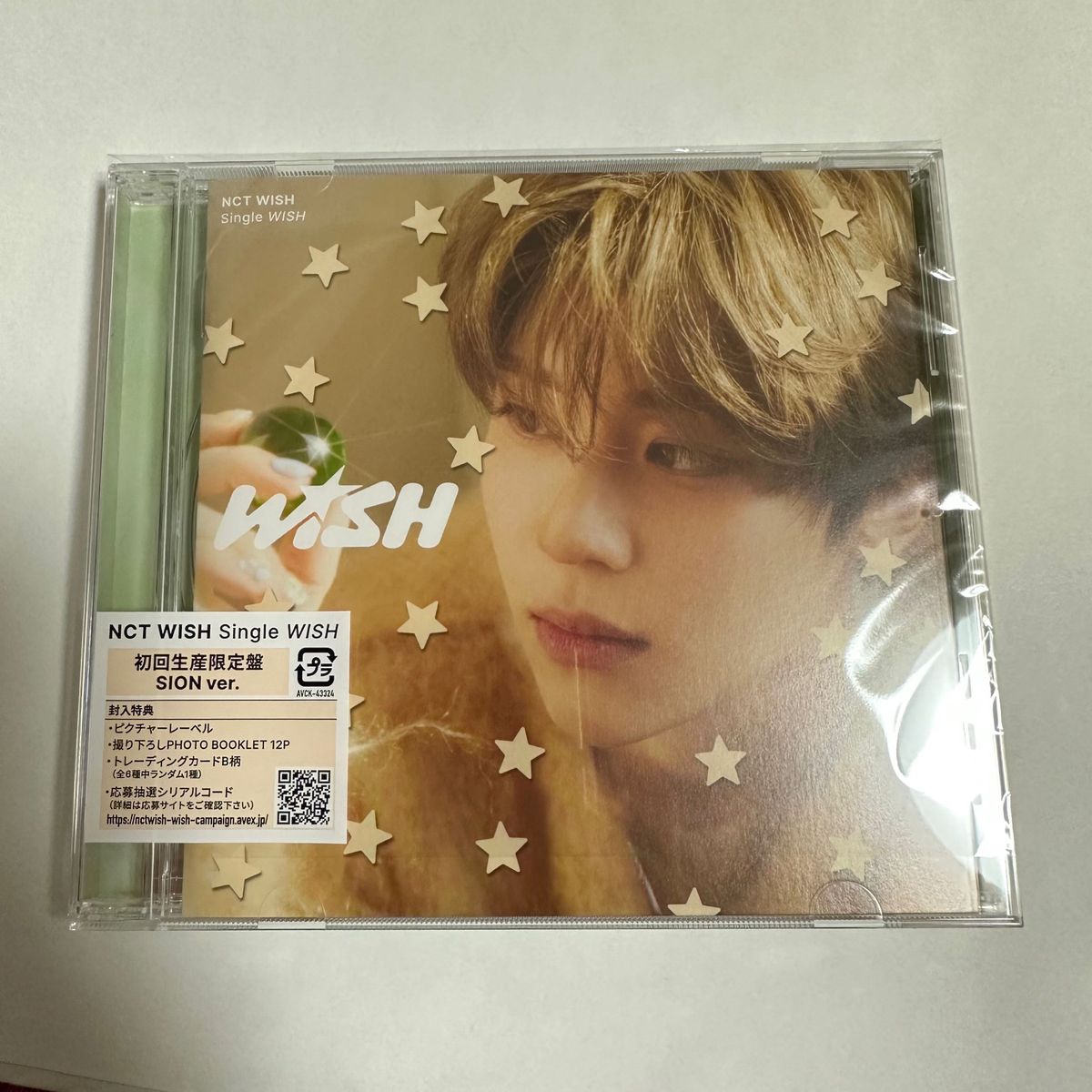 NCT WISH WISH 初回 日本版 CD アルバム シオン