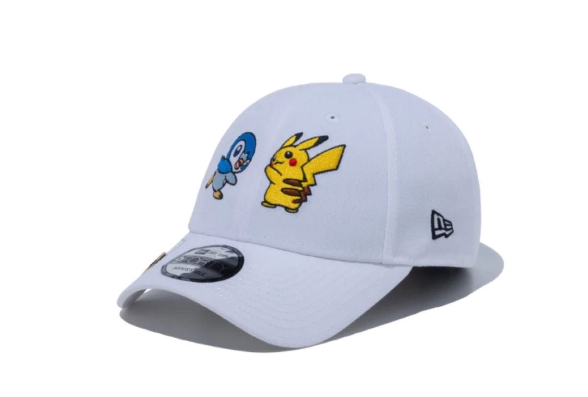 NEWERA ニューエラ ゴルフ 9FORTY On Par ポケモン ポッチャマ ピカチュウ ホワイト