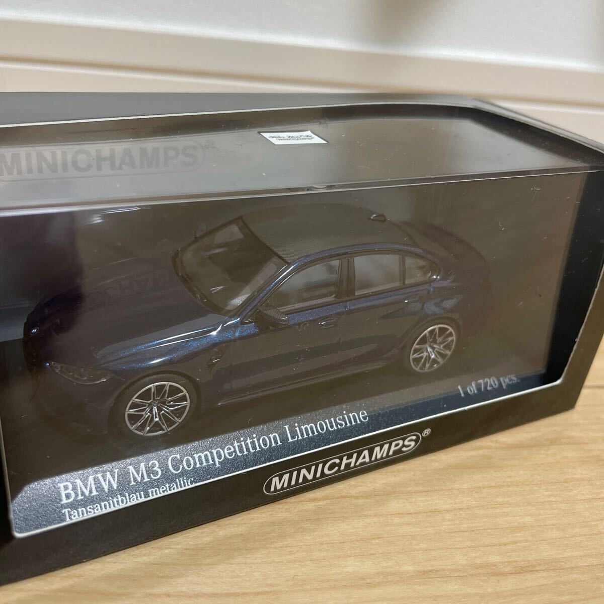ミニチャンプス BMW M3 2020 1/43_画像1