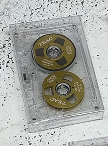 【未使用】カセットテープ５５分(ケース付)　オープンリールタイプ　ずとまよ　ノーマルポジション ティアック タイプ　ゴールド_画像2