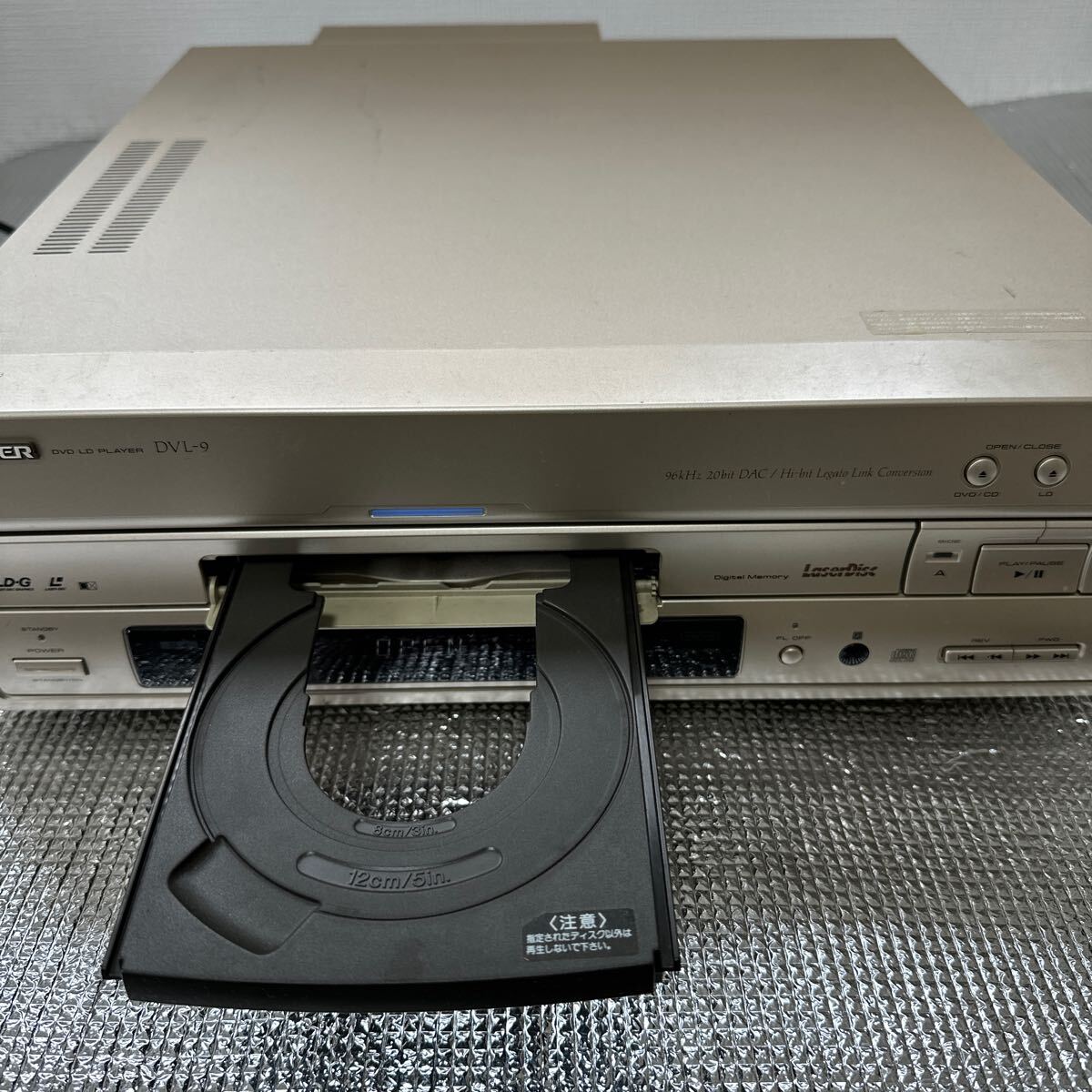 PIONEER LDプレーヤー DVD DVL-9(現状品)_画像2