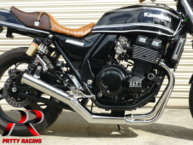 pli чай KAWASAKI ZRX400/2 98~ [ Short труба ] 70π muffler металлизированный 