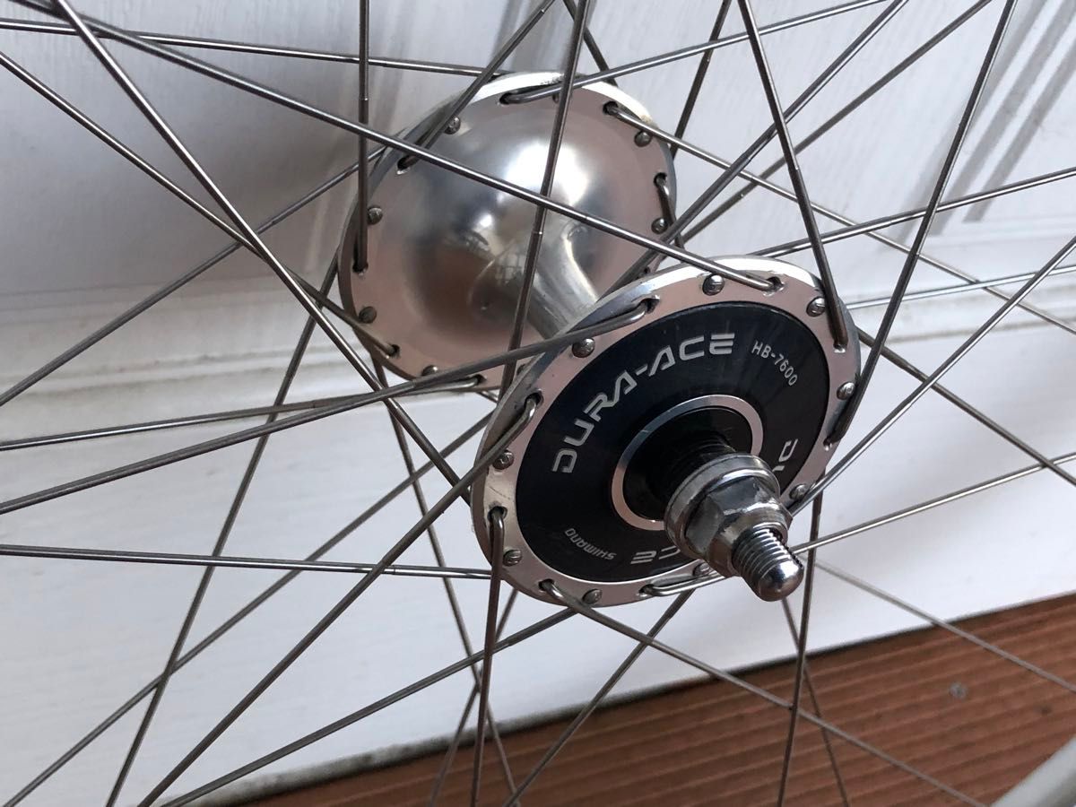 NJS 競輪認定ホイール デュラエース7400ラージフランジピスト NJS 競輪認定ホイール デュラエース7400ラージフランジピスト