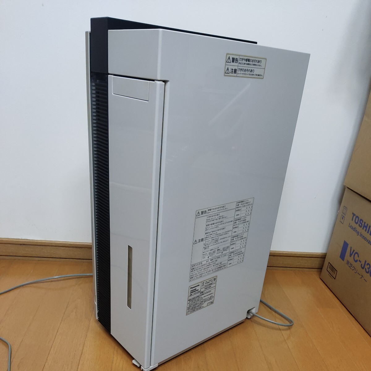 Panasonic ジアイーノ F-SMV3000 次亜塩素酸 空間除菌脱臭機 動作OK クリーニング済_画像3