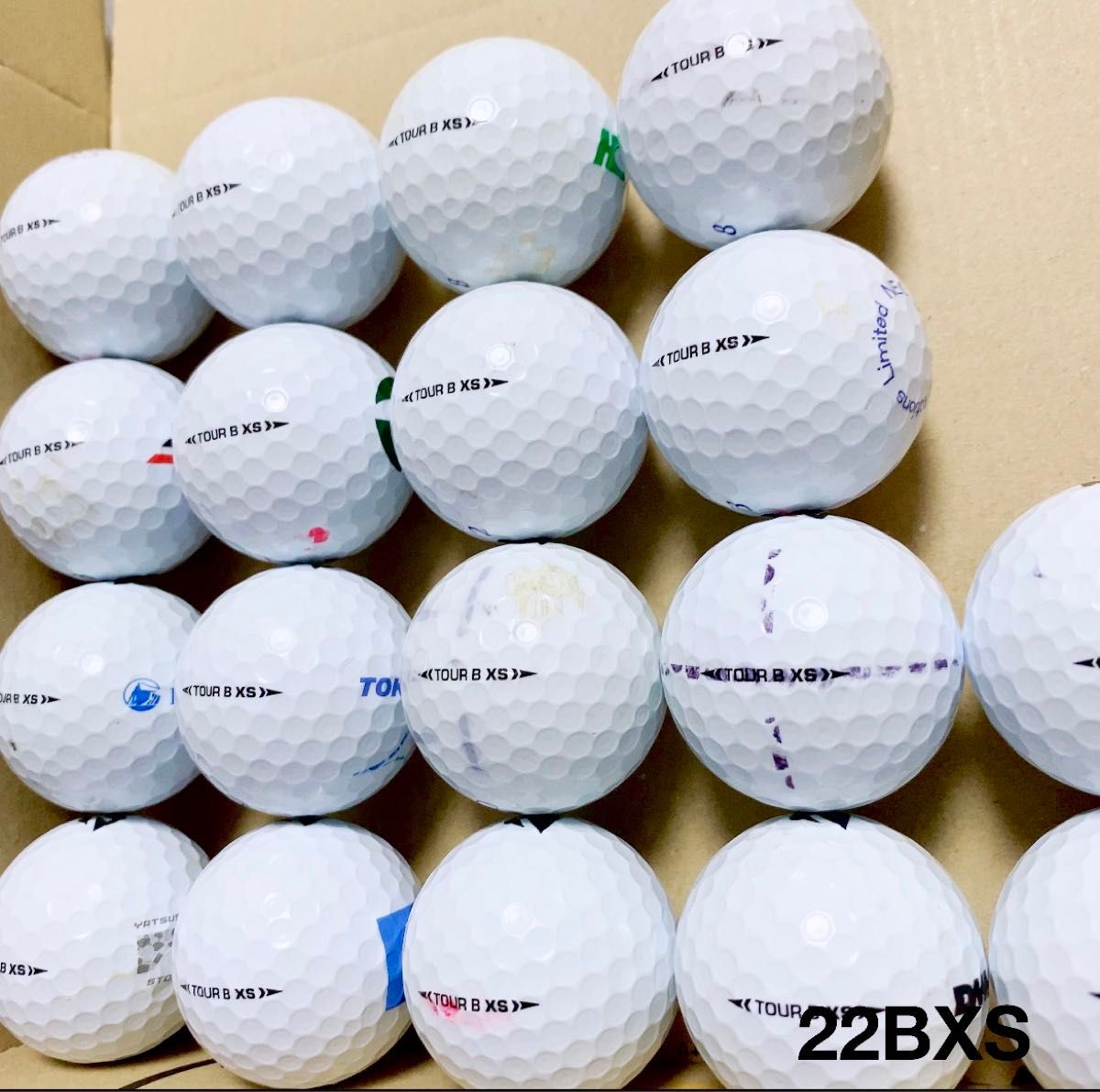 ★最新、高性能'22モデル★ブリジストン ツアーB XS BRIDGESTONE TOURB XS 20球 ゴルフボール ロスト