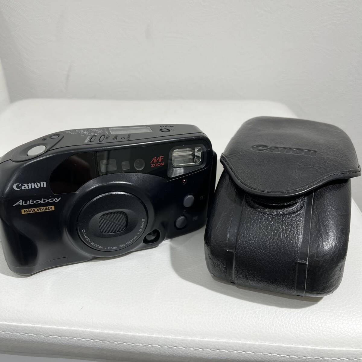 Canon Autoboy PANORAMA AiAF ZOOM コンパクトフィルムカメラ オートボーイ フィルムカメラ 中古 ジャンク_画像2