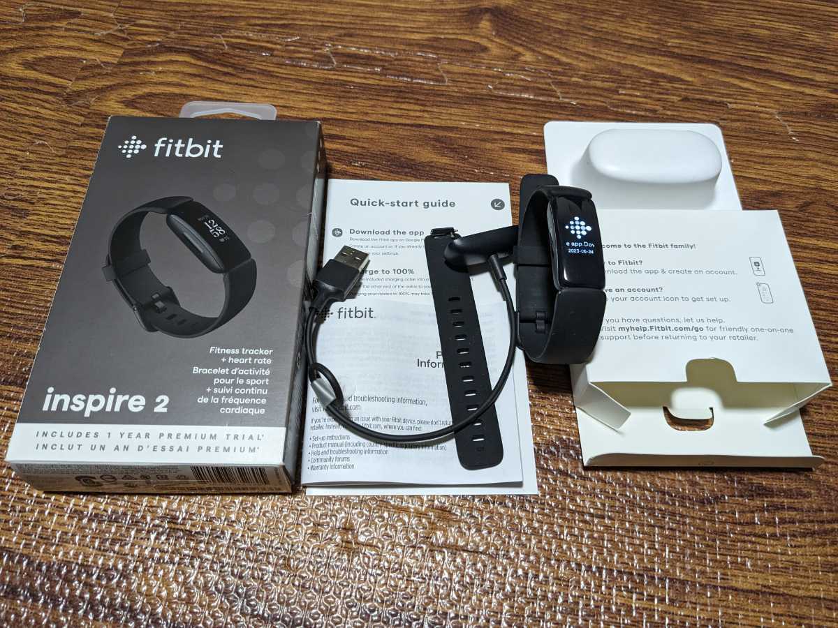 【即決】Fitbit inspire2 ブラック_画像1