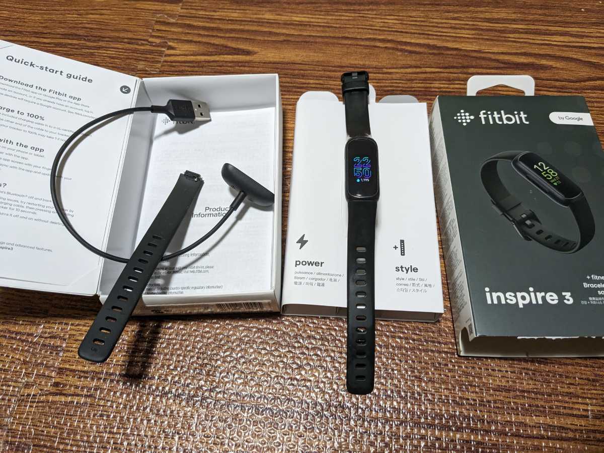 【即決】Fitbit inspire3 ブラック_画像1