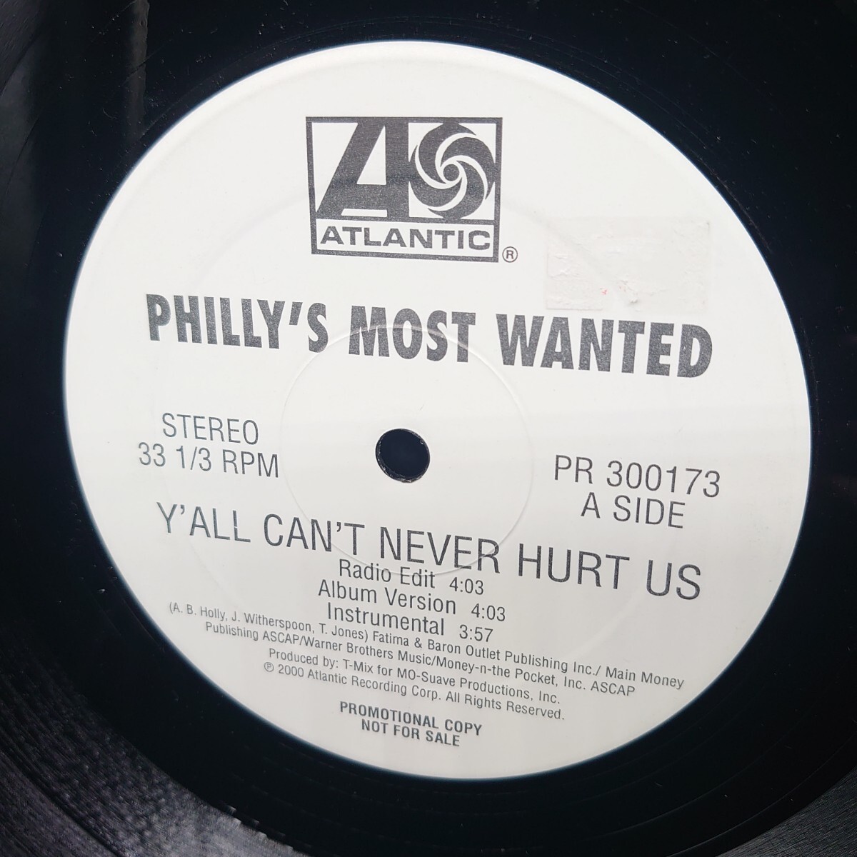 Philly's Most Wanted『Y'All Can't Never Hurt Us W/hat Makes Me』/LP/レコード/#EYLP1715_画像1