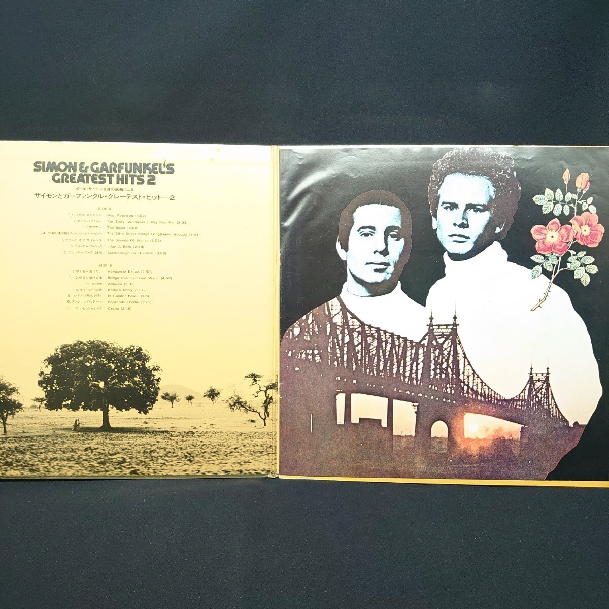 Simon & Garfunkel『Greatest Hits 2 Gold Disc』サイモン＆ガーファンクル/#EYLP1124_画像3