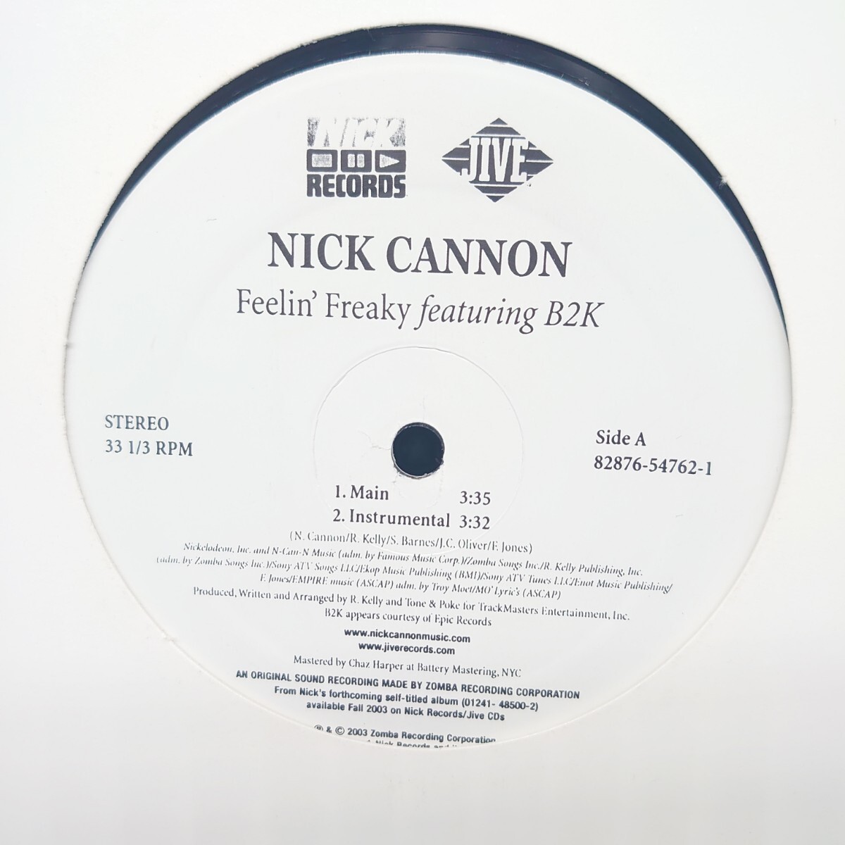 NICK CANNON/feat. B2K『Feelin' Freaky』ニック・キャノン/LP/レコード/#EYLP1716_画像3