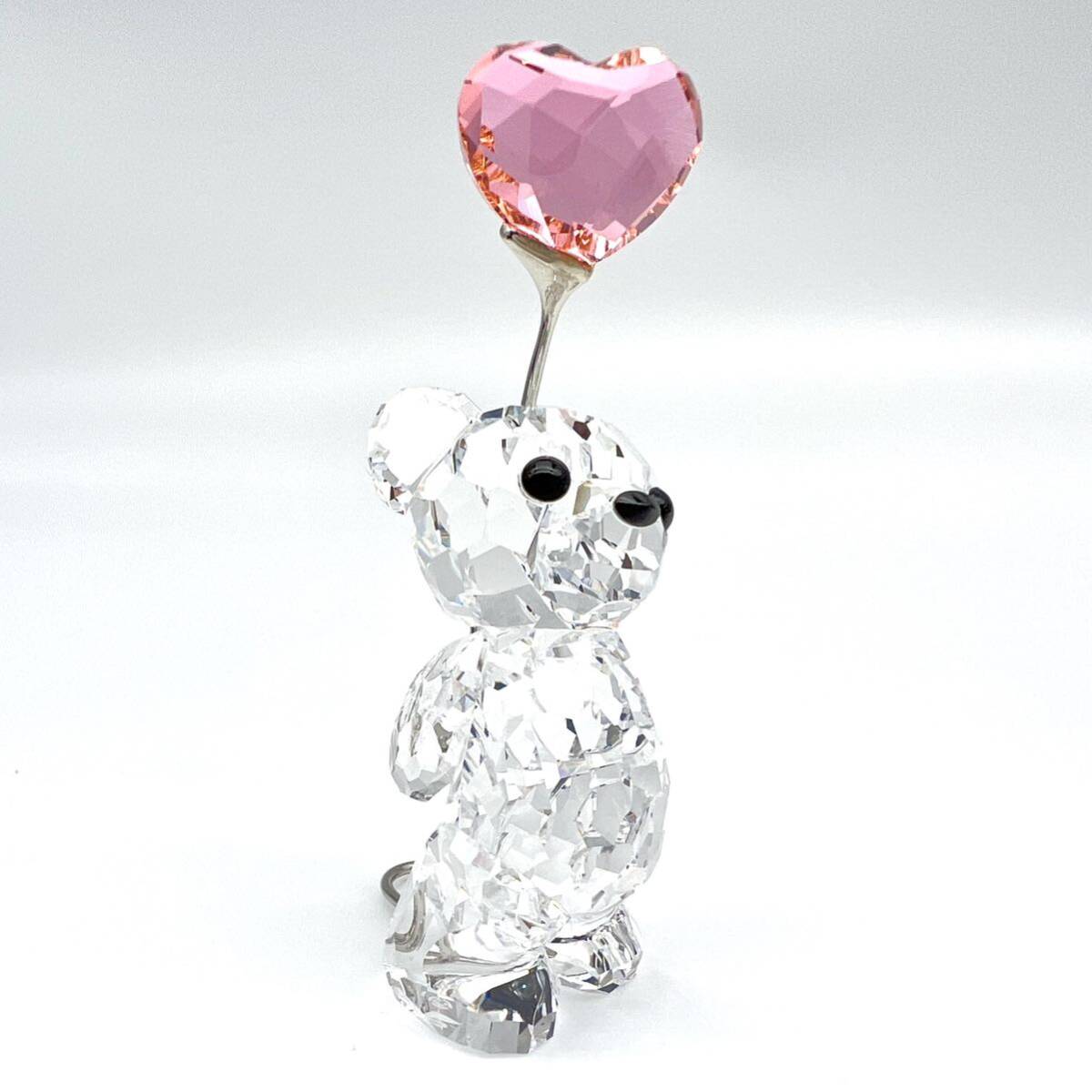 SWAROVSKIl Swarovski фигурка [ Acty ] медведь Bear способ судно Heart crystal gala вращение kfigyu Lynn украшение бренд a392et