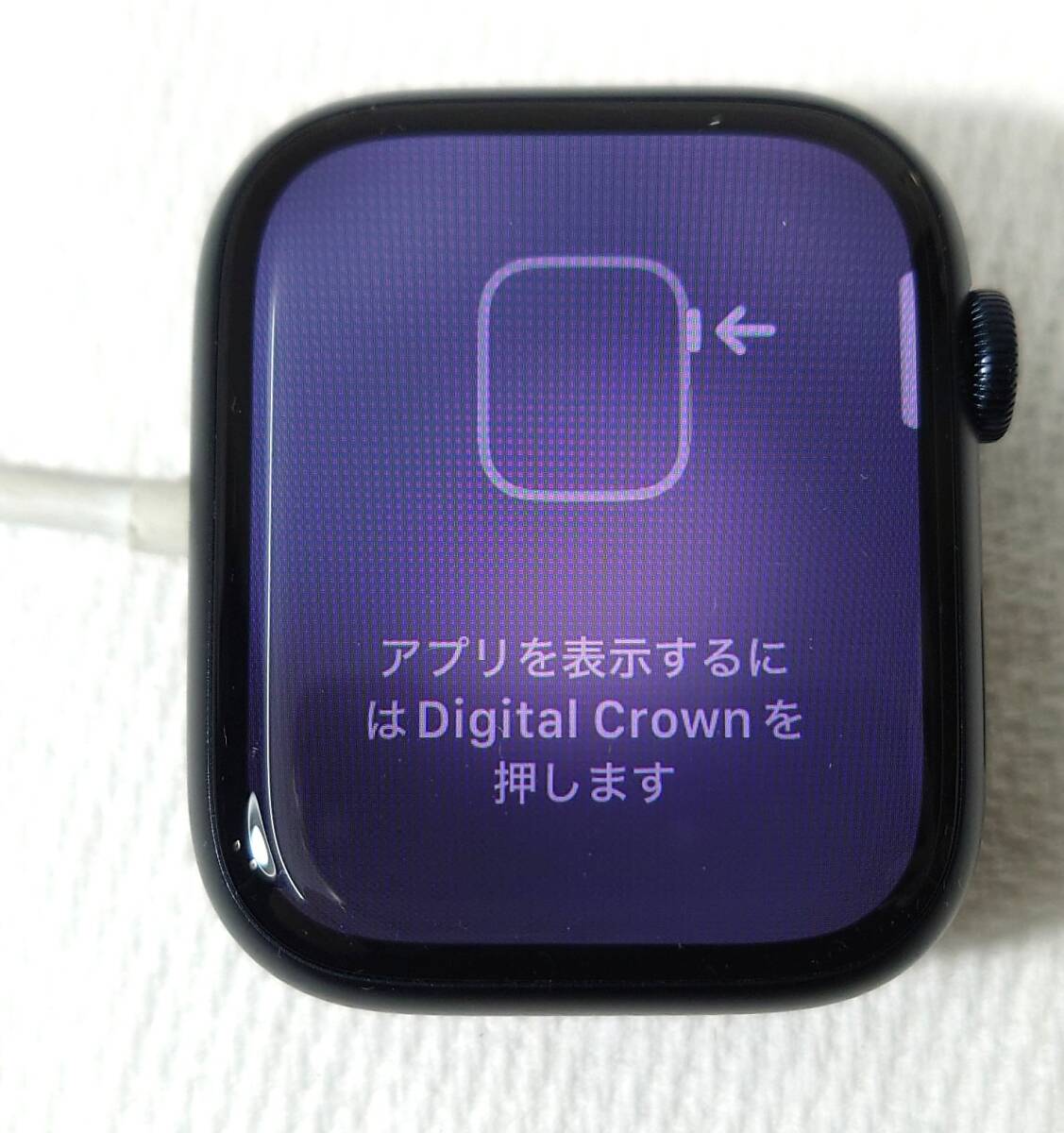 【開封済・美品・ロック解除済】Apple Watch SERIES 8 45mm Midnight GPSモデル MNP13J/Aアップルウォッチ シリーズ8 ミッドナイトカラー_画像1