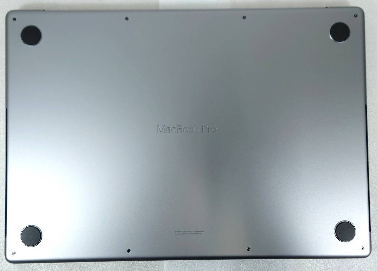 【美品・動作チェック済・ロック無し】Apple M2 Pro チップ搭載 16インチ MacBook Pro 16GBユニファイドメモリ 512GB SSD タブレットの画像5