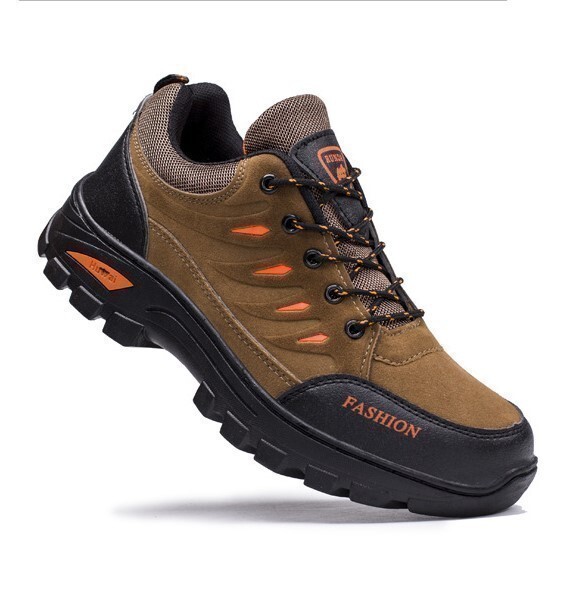  shoes [26.5cm][ tea ] mountain men's outdoor shoes mountain climbing shoes high King camp sport walking sneakers 