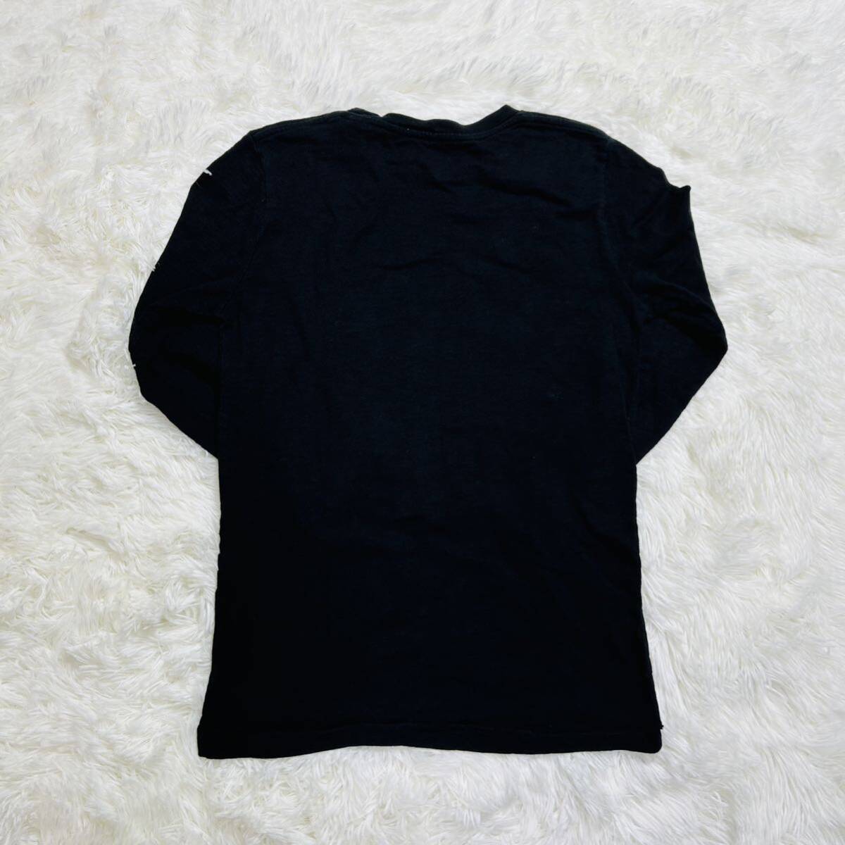 YT1409 ZARA BOYS ザラボーイズ キッズ Tシャツ 130cm 長袖 スカルデザイン_画像2