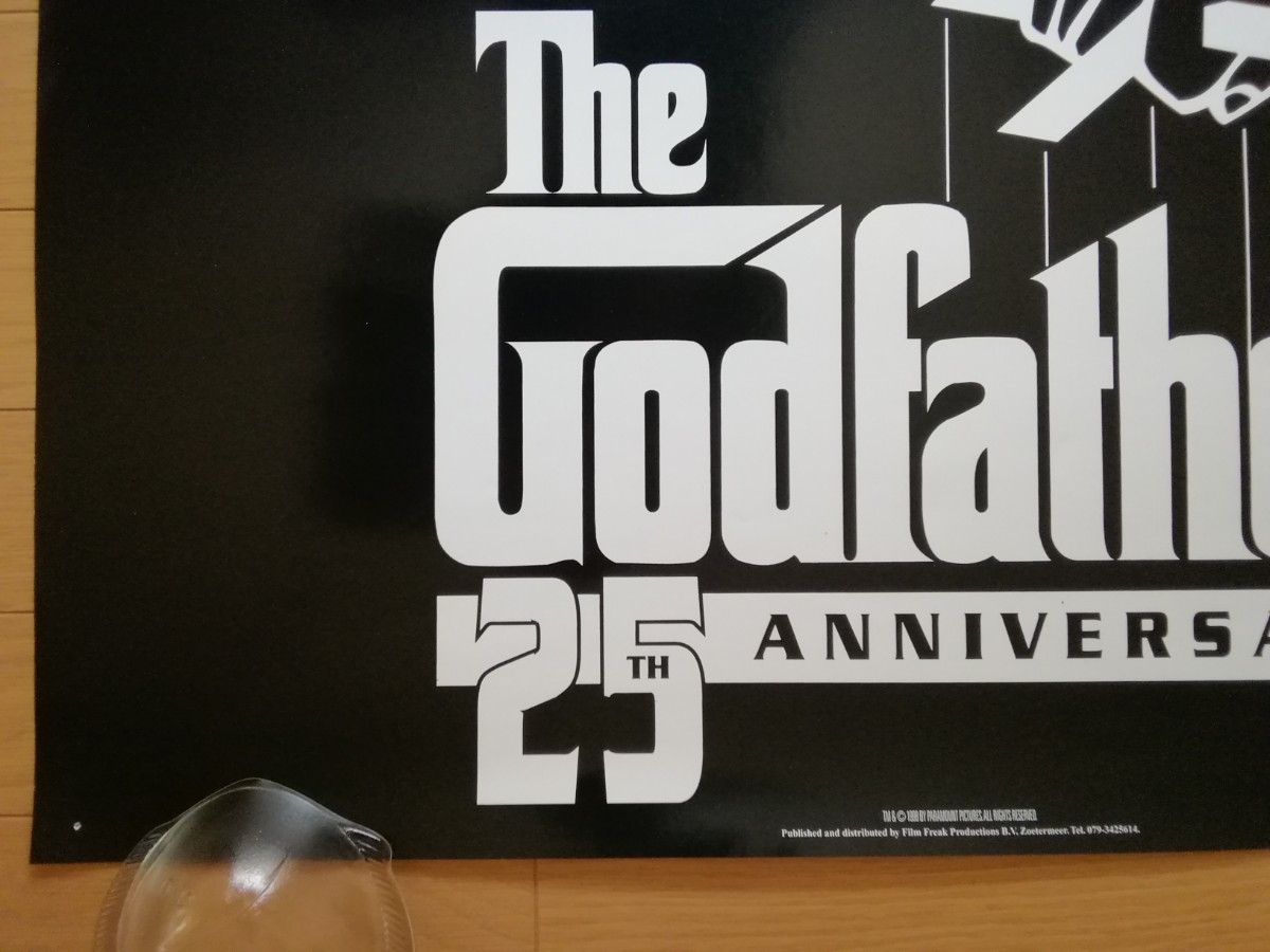 ゴッドファーザー The Godfather 25TH ANNIVERSARY 25周年　特大 ポスター 99cm×68.5cm