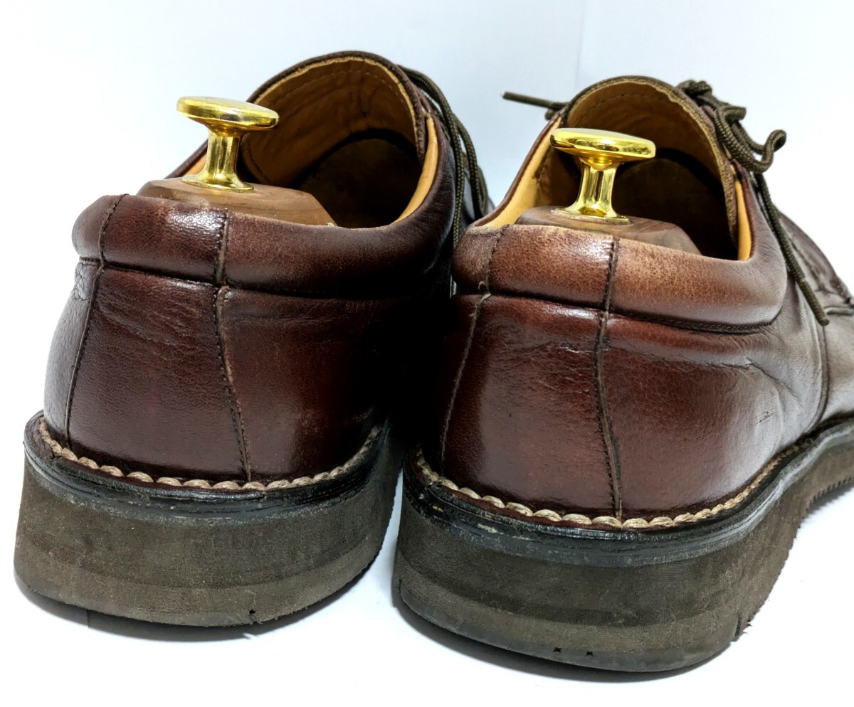 ［良品] REGAL WALKER 25cm プレーントゥ ブラウン　カジュアル　ビジネスシューズ　革靴　本革　レザー　フォーマル　紳士靴　送料無料