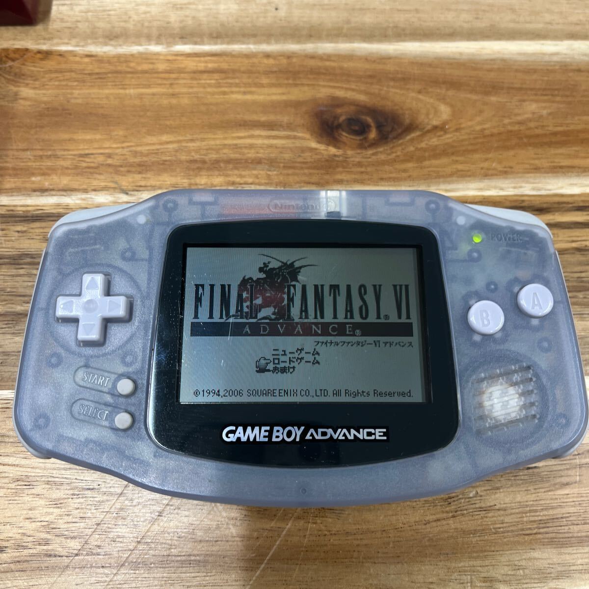 ①Nintendo 任天堂 ゲームボーイアドバンス GAMEBOY ADVANCE ソフト2付き 箱付き_画像2