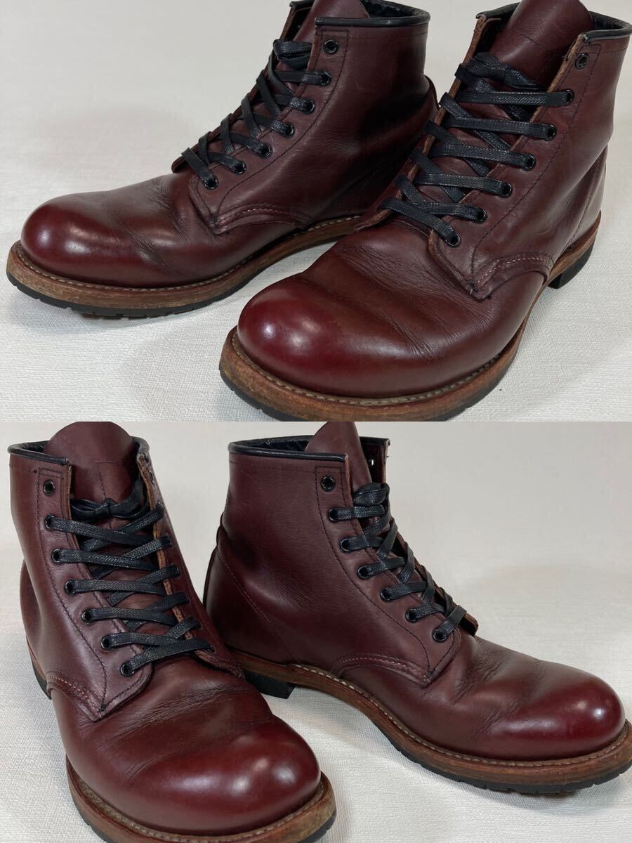 REDWING レッドウィング BECKMAN ベックマンブーツ 9011 ブラックチェリー US9.0 27.0cm 2012年式_画像5