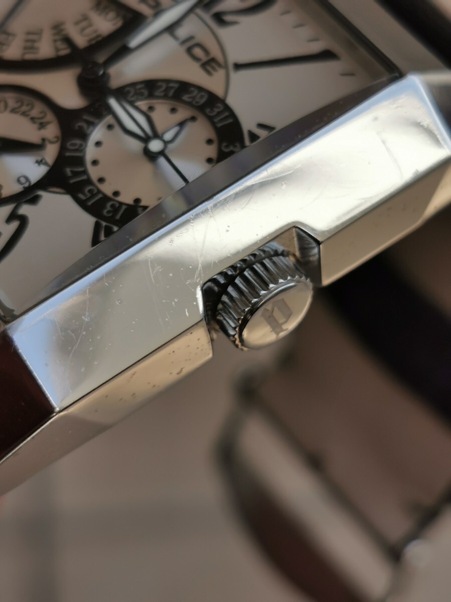 ポリスのメンズ腕時計 ベルト社外品の画像6