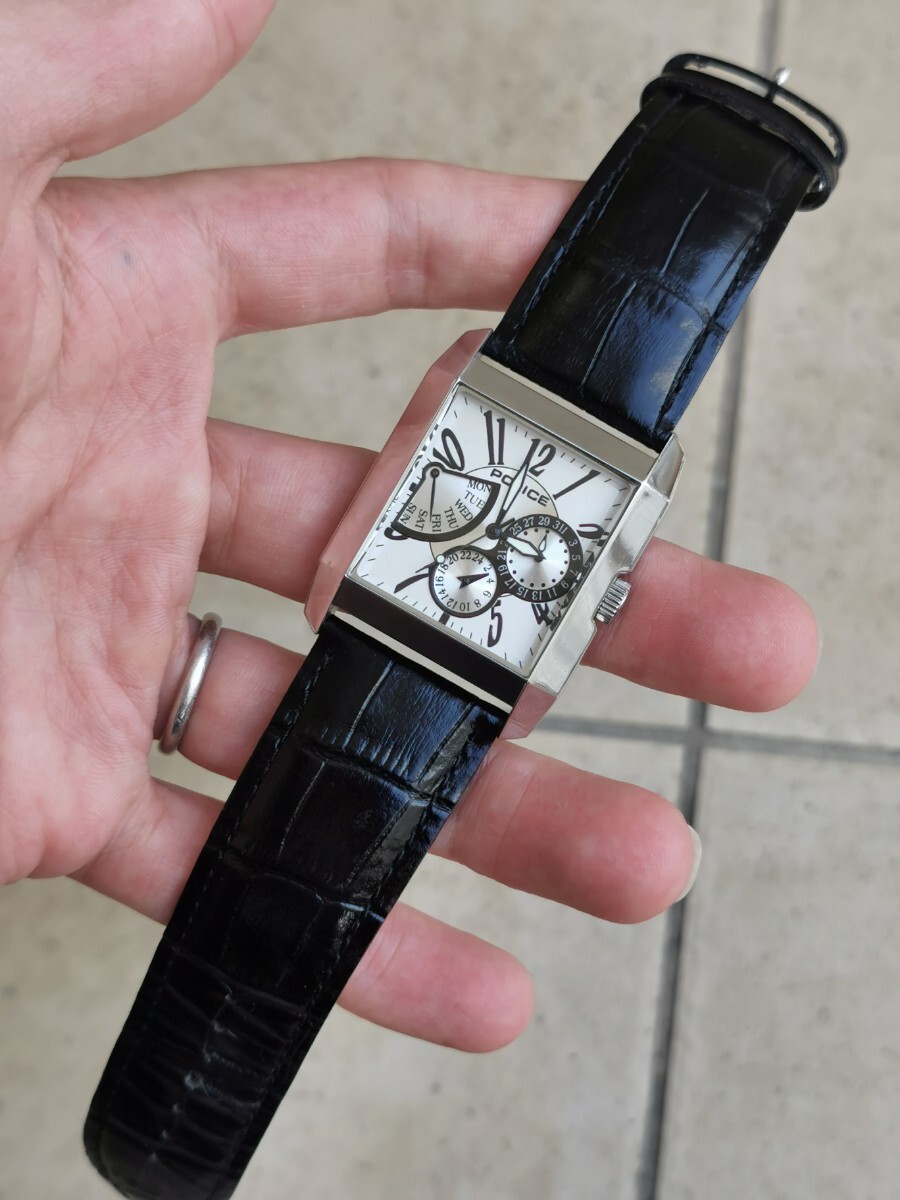 ポリスのメンズ腕時計 ベルト社外品の画像8