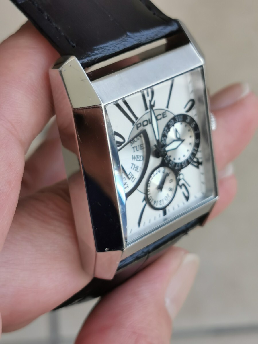 ポリスのメンズ腕時計 ベルト社外品の画像7