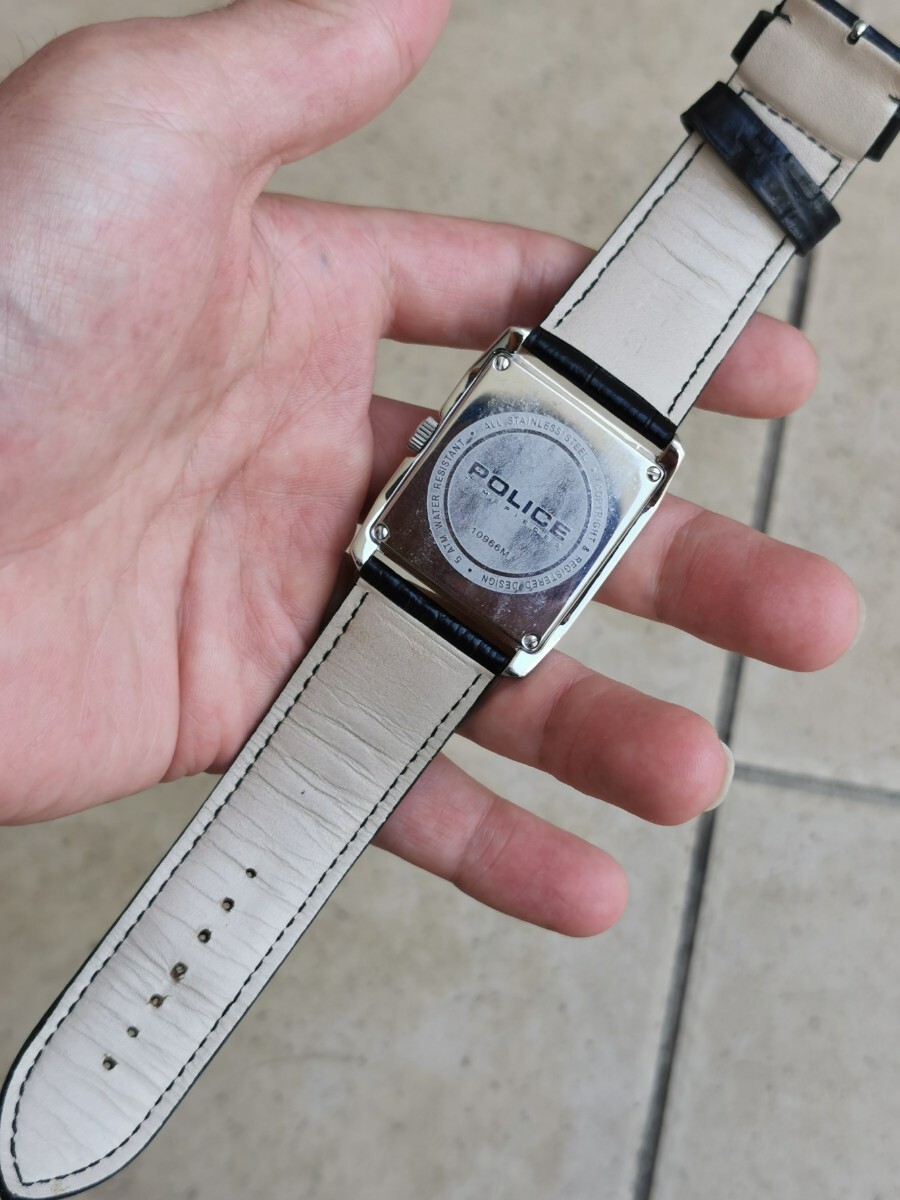 ポリスのメンズ腕時計 ベルト社外品の画像9