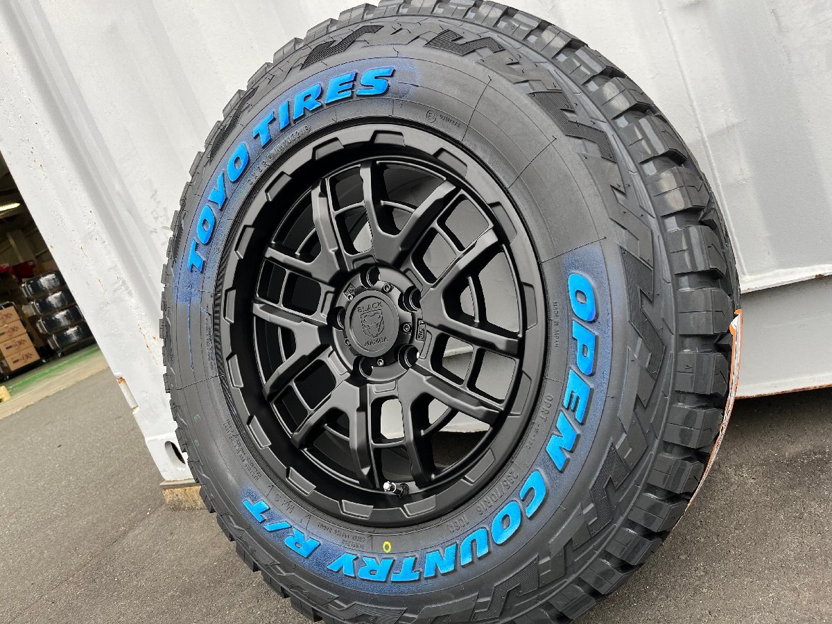 純正車高装着可! 16インチ 7.5j+35 225/70R16 4本セット 新品 タイヤホイールセット デリカD5 RAV4 CX5 エクストレイル オフロード SUV 4WD_画像6