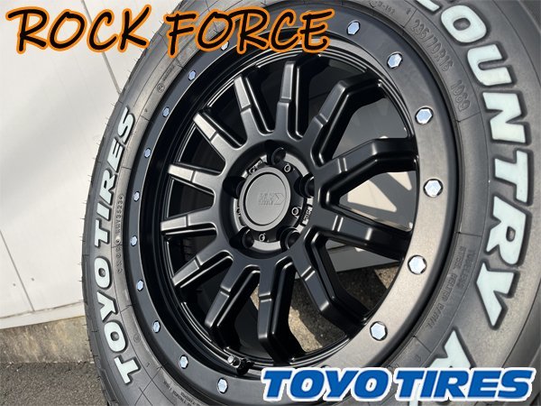 4本セット! 16インチ 7.5j+35 225/70R16 デリカD5 RAV4 CX-5 エクストレイル 新品 タイヤホイールセット トーヨー TOYO オープンカントリー_画像4