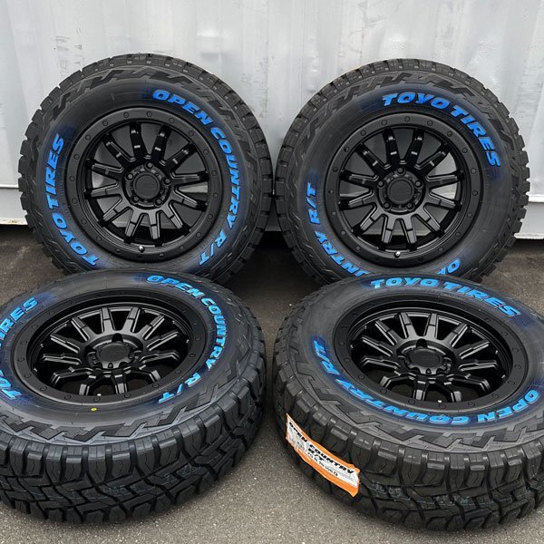 新品タイヤホイール4本セット デリカD5 RAV4 CX-5 エクストレイル トーヨー TOYO ホワイトレター OPENCOUNTRY 16インチ 7.5j+35 235/70R16_画像2