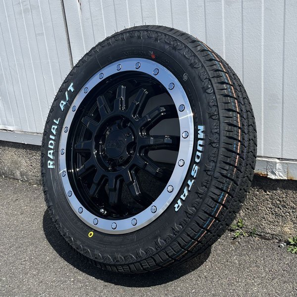 S320G S321G S330G アトレーワゴン 14インチ 155/65R14 ホワイトレター 新品 タイヤホイール 4本セット マッドスター ワンパクMT_画像3