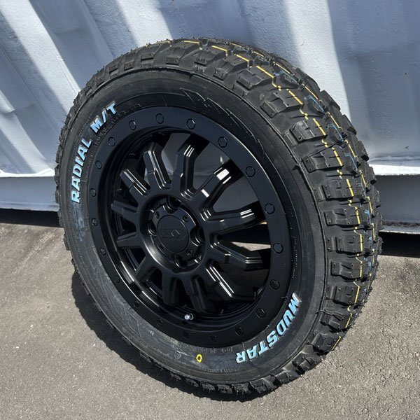 14インチ 165/65R14 ホワイトレター マッドスター ラジアル MT マッドタイヤ タイヤホイール 新品 4本セット ハイゼット ジャンボ NVAN_画像4