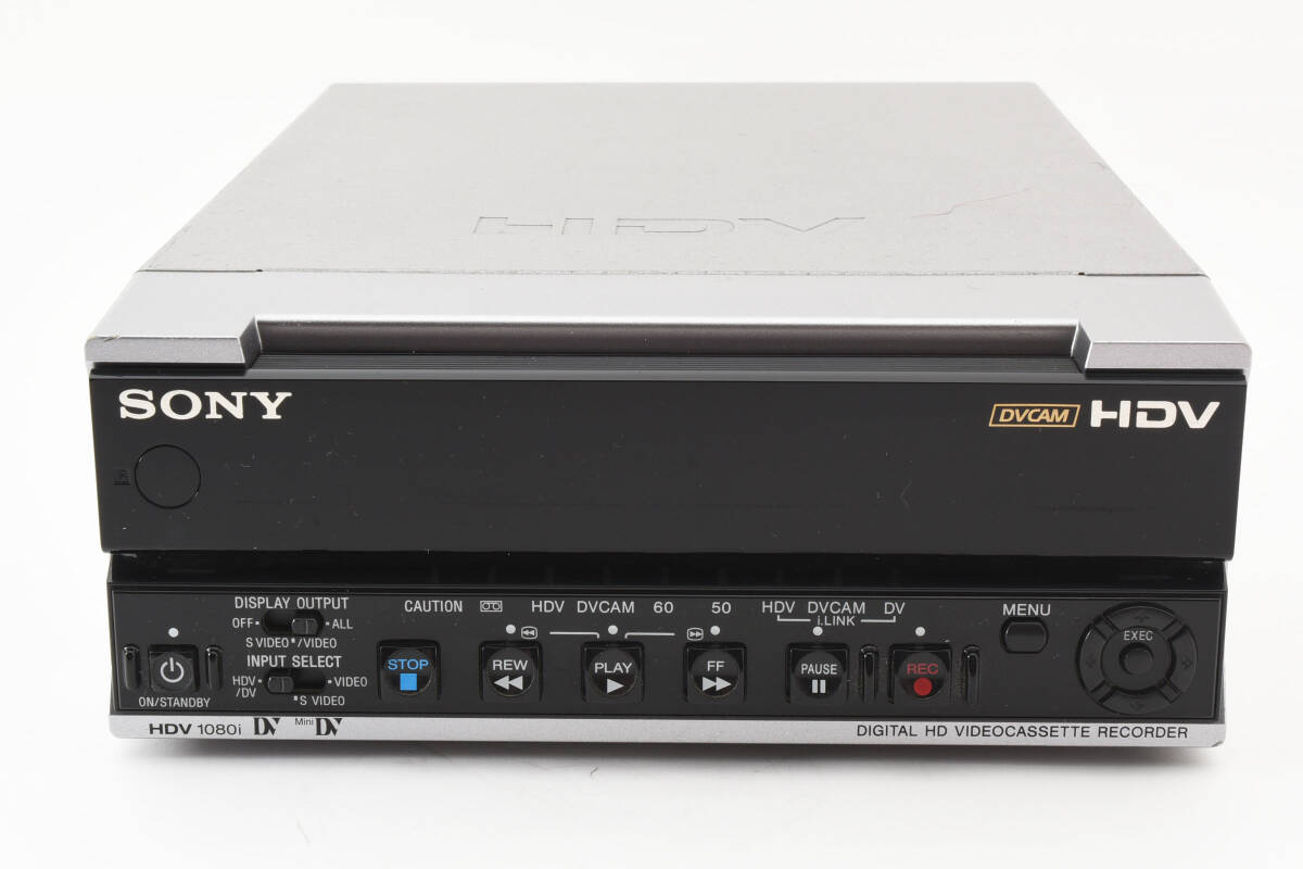 ★外観極上品★SONY ソニー HVR-M15J HDVレコーダー 訳アリ大特価★6988_画像3