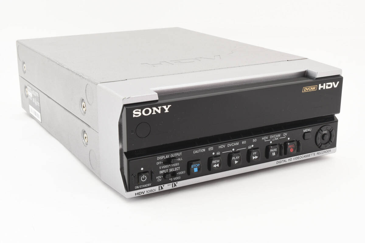 ★外観極上品★SONY ソニー HVR-M15J HDVレコーダー 訳アリ大特価★6988_画像4