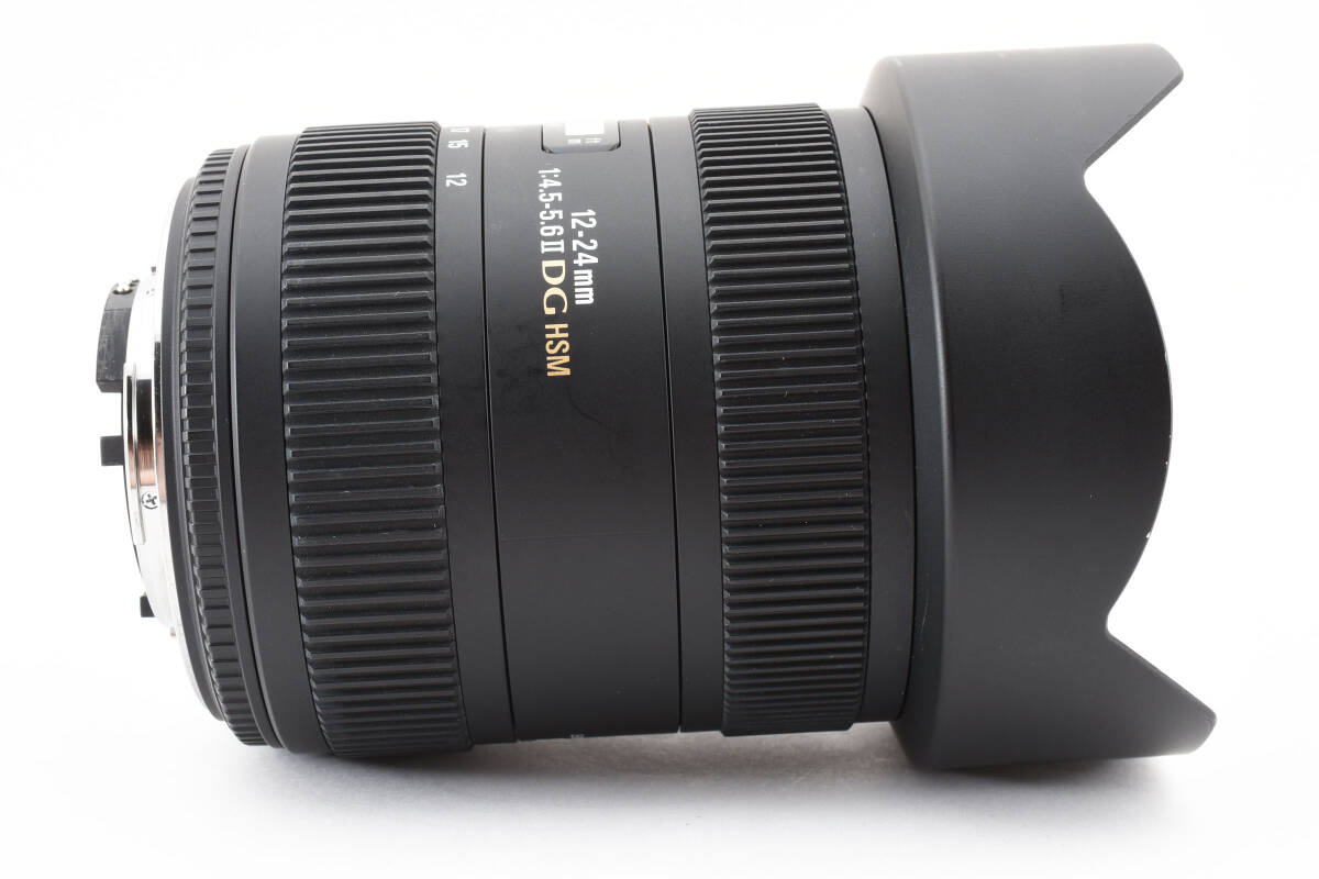 ★超極上美品★SIGMA シグマ 広角ズームレンズ 12-24mm F4.5-5.6IIDG HSM ニコン用 フルサイズ対応 204556★7056の画像9