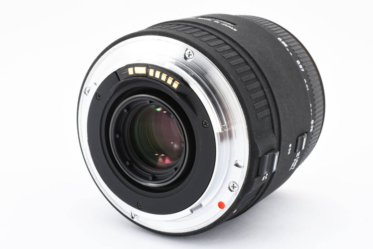 ★超極上美品★SIGMA シグマ 単焦点マクロレンズ MACRO 50mm F2.8 EX DG キヤノン用 フルサイズ対応★7089の画像5