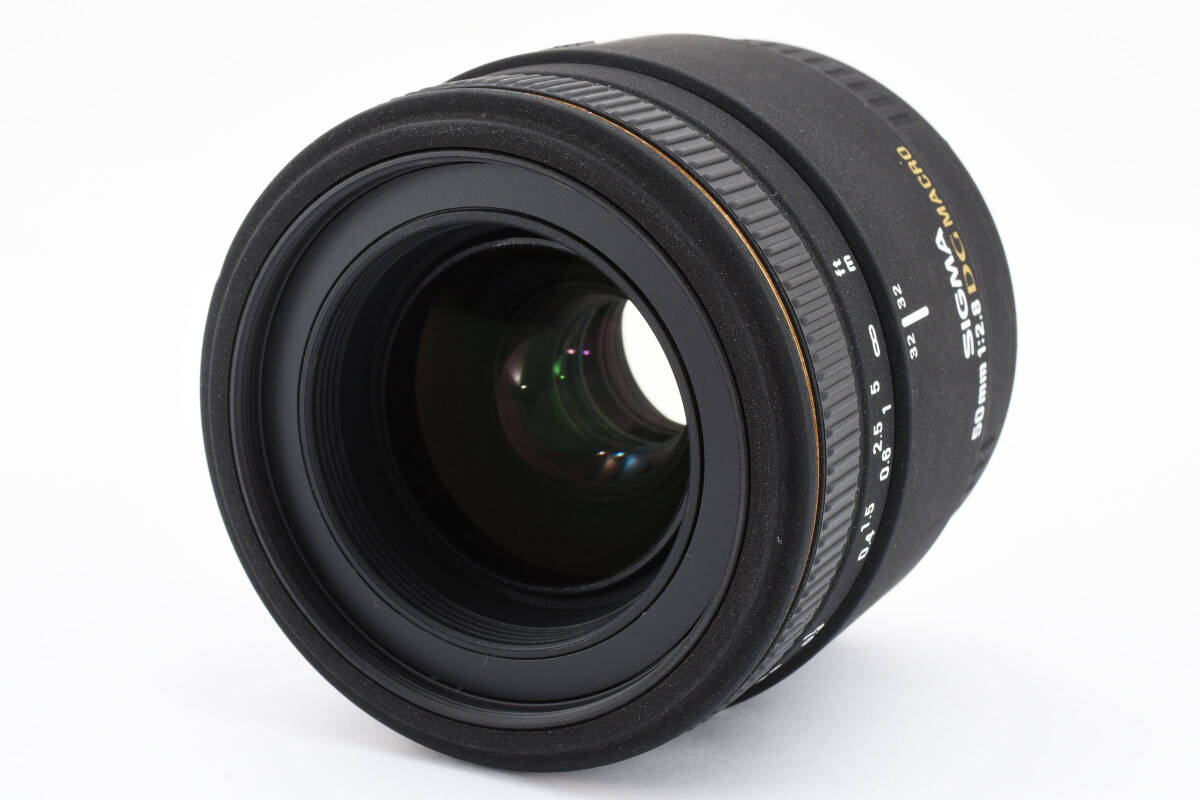 ★超極上美品★SIGMA シグマ 単焦点マクロレンズ MACRO 50mm F2.8 EX DG キヤノン用 フルサイズ対応★7089の画像2