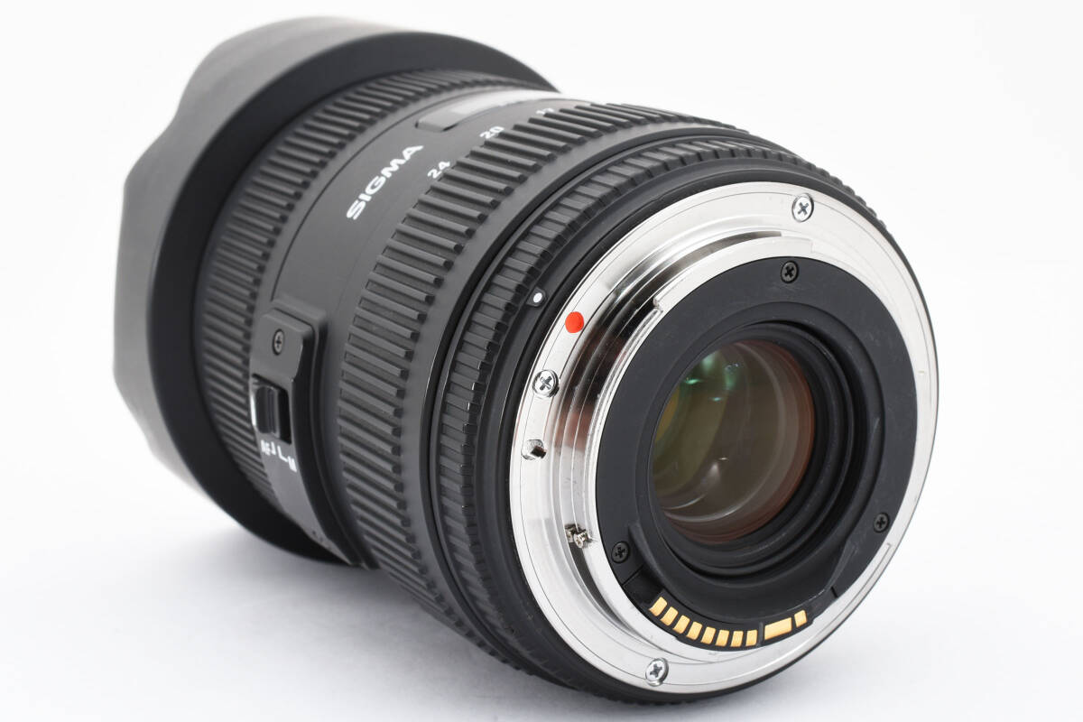 ★超極上美品★SIGMA シグマ 広角ズームレンズ 12-24mm F4.5-5.6IIDG HSM キヤノン用 フルサイズ対応 204549★7090_画像7