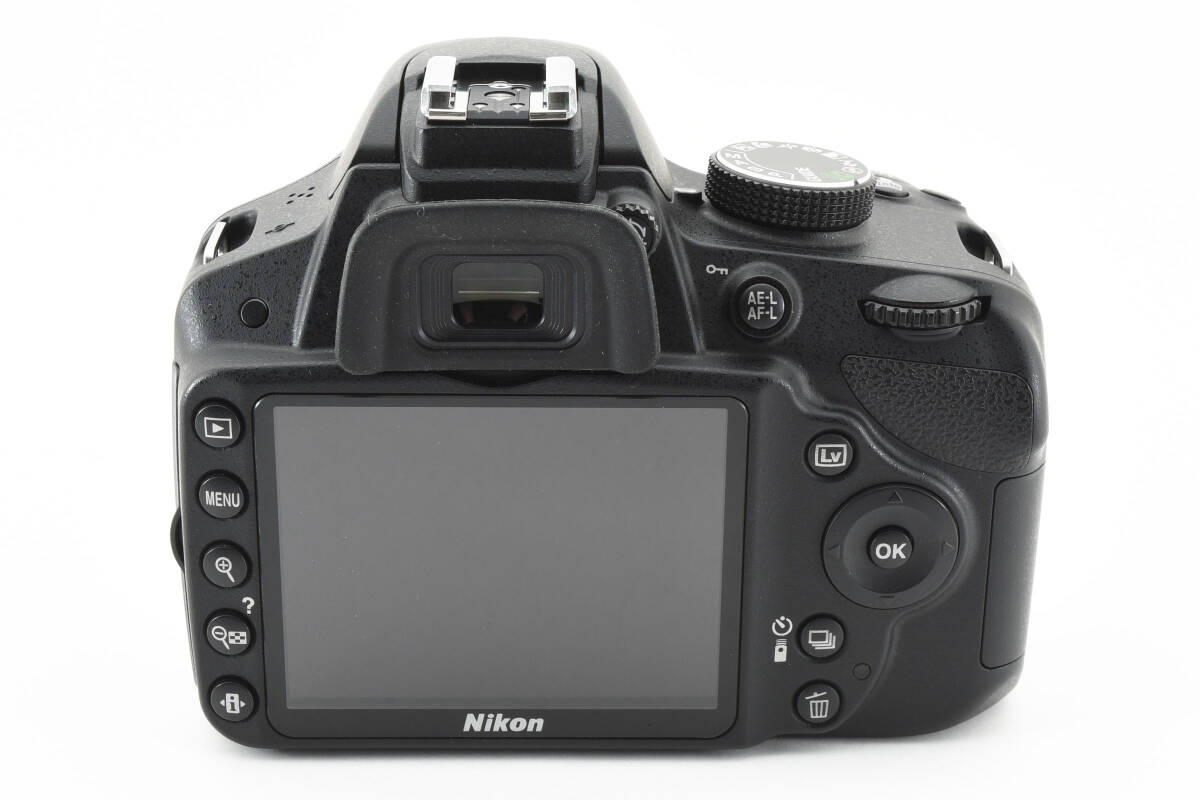 ★超極上美品★NIKON ニコン レンズ2本つき！D3200 ダブルレンズセット 初心者おススメ！★7142の画像8