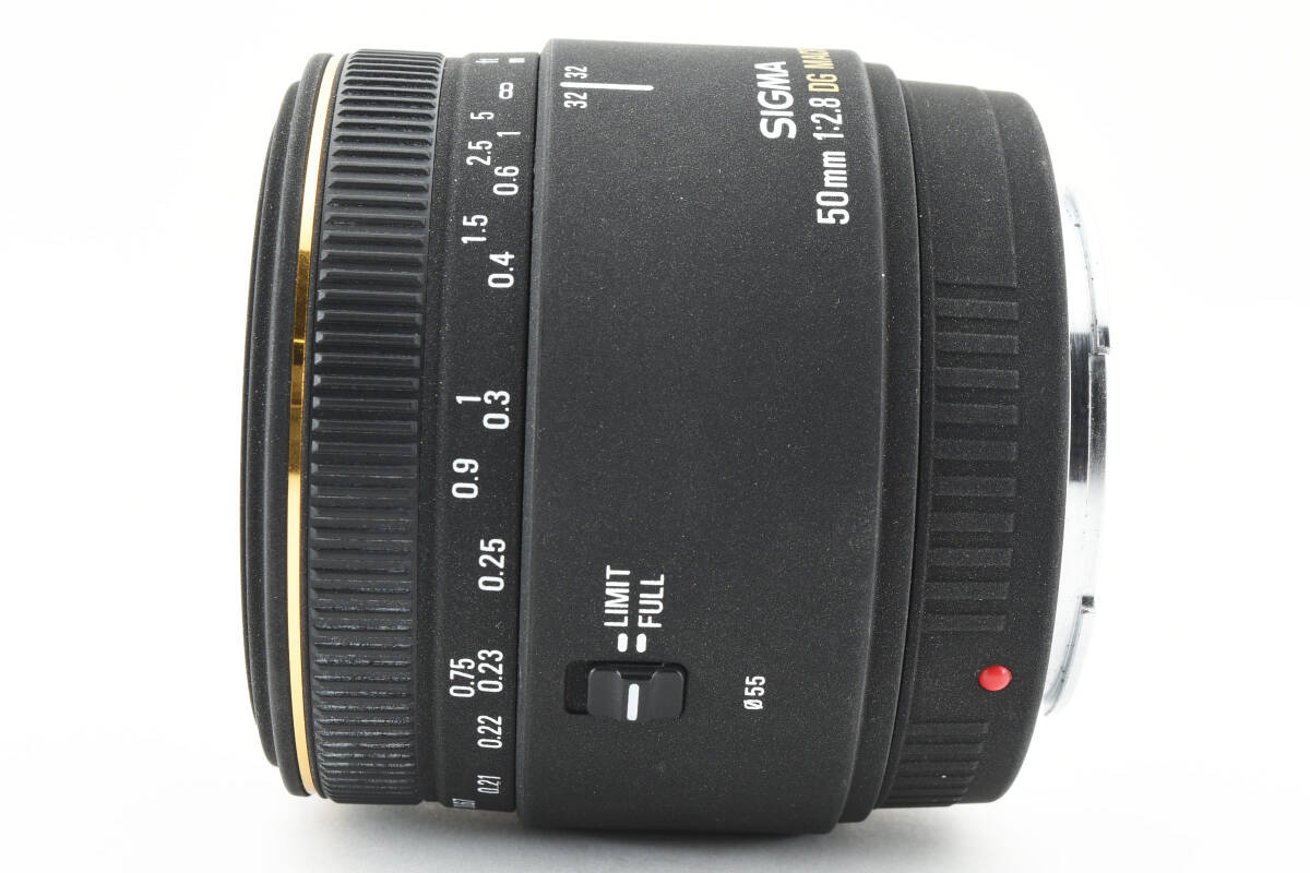 ★超極上美品★SIGMA シグマ 単焦点マクロレンズ MACRO 50mm F2.8 EX DG ソニー用 フルサイズ対応★7145_画像8