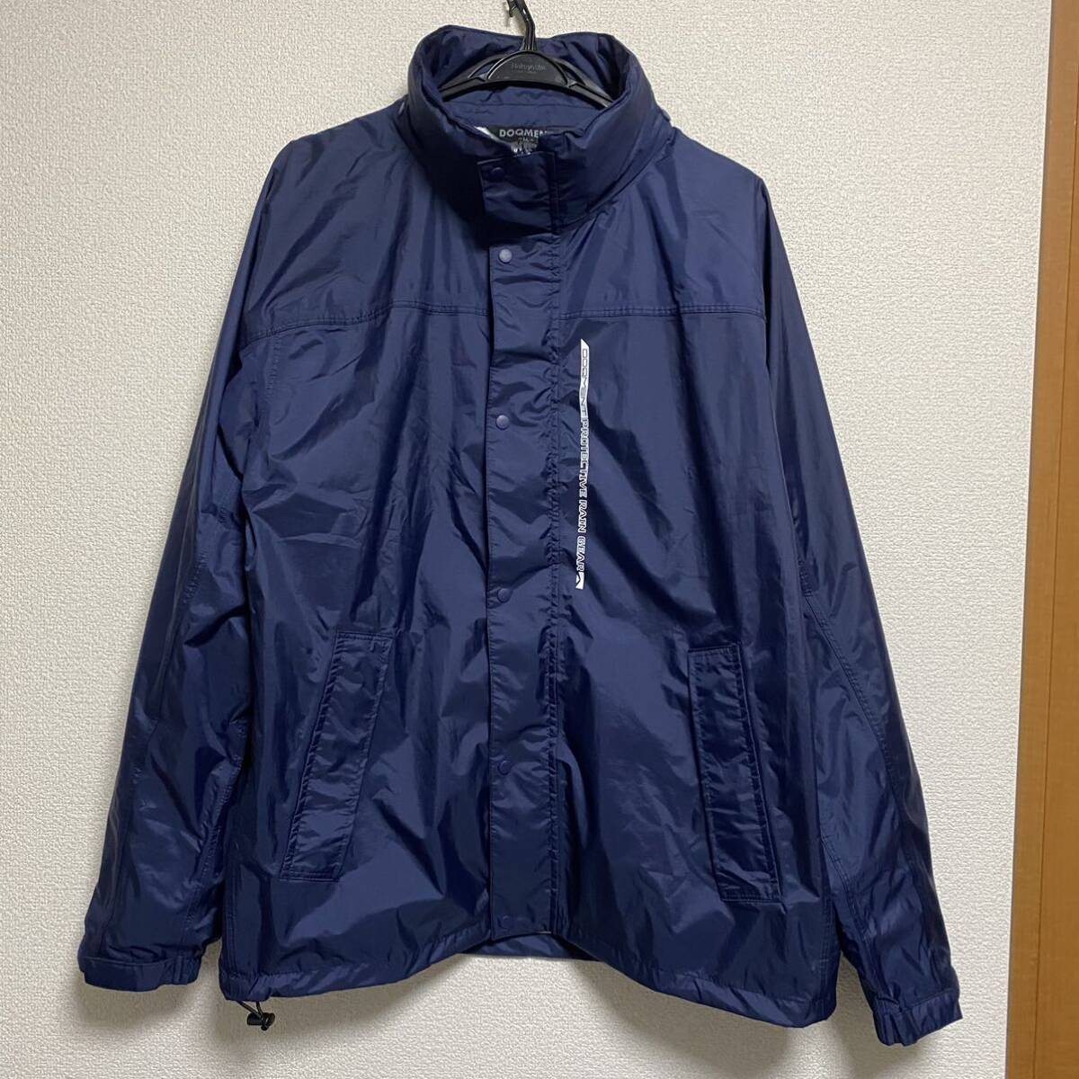 * unused kaji make-up |7740b Liza Tec rainsuit LL navy reverse side mesh waterproof material raincoat rainwear Toray ko- Tec s going to school commuting 