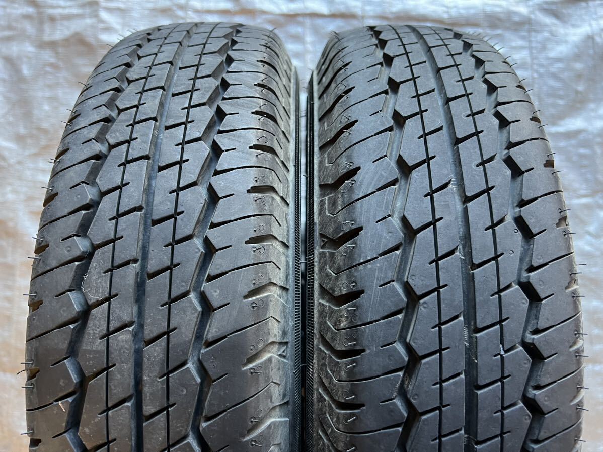 バリ山/ダイハツ純正/10×3.5j+?/4穴PCd110/ダンロップSP175/145R10/6PR-LT/2018年/4本 セット 当時物 旧車_画像10