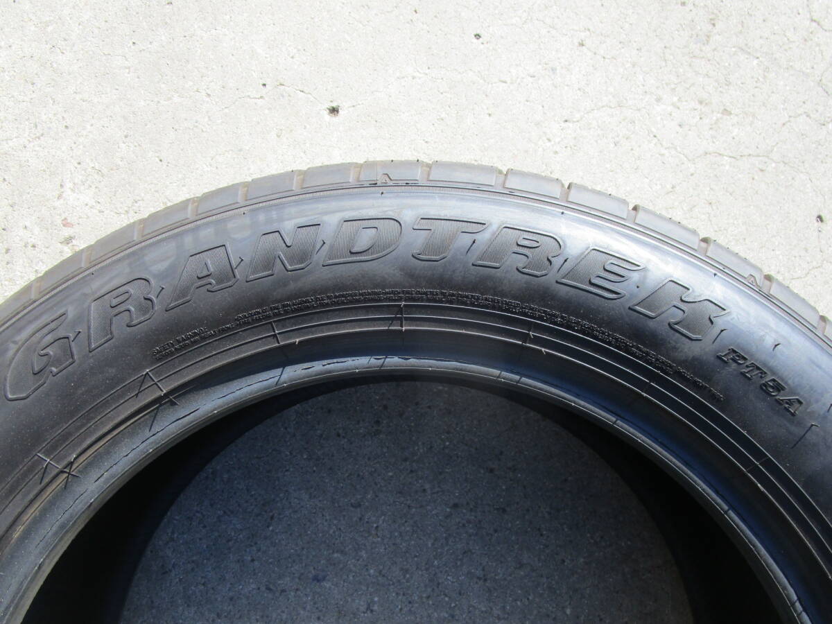 バリ山☆265/55R20☆2023年製ダンロップグラントレックPT5A☆4本セット☆ランドクルーザー300・レクサスLX等に☆fnの画像8