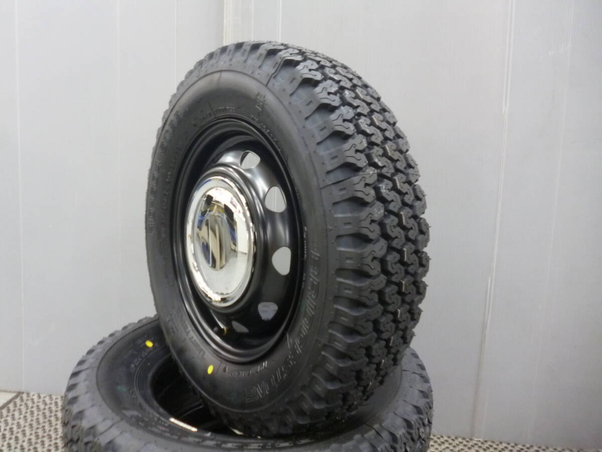 新品4本セット★ネオキャロ★RD-604★145/80R12★145R12 6PR相当★軽トラック・軽バン・ハイゼット・エブリー・キャリー・★G_画像3