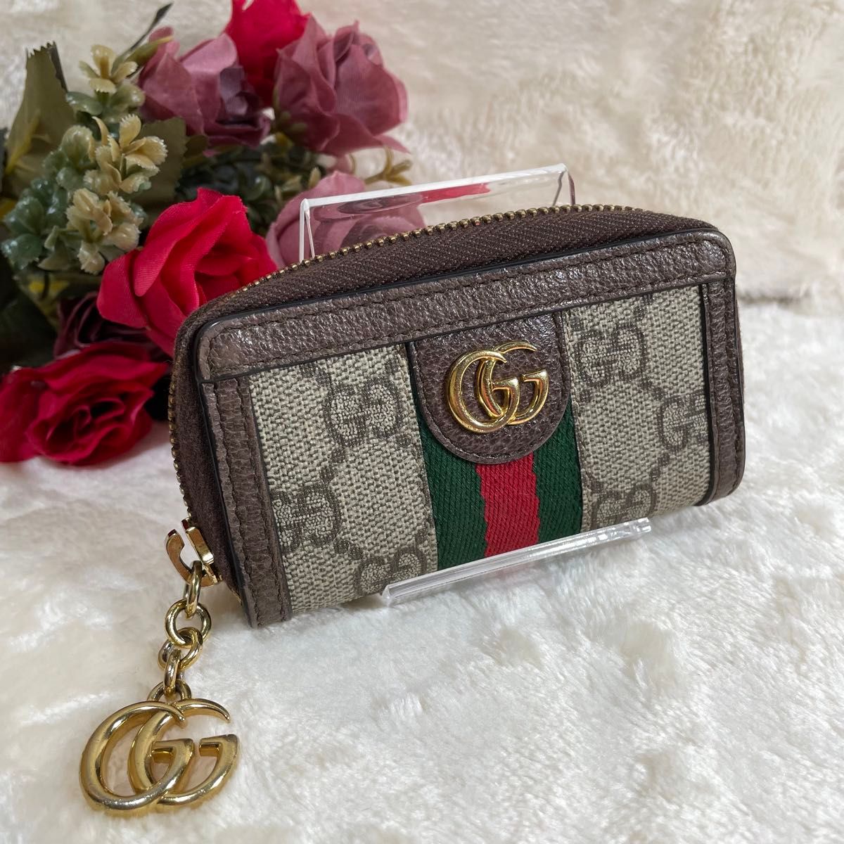 被り心地最高 【希少】GUCCI キーケース コインケース ミニウォレット