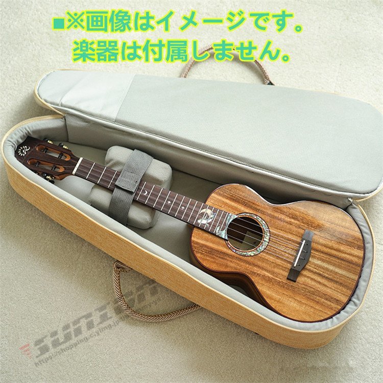 Ukulele Case ウクレレケース ウクレレ 楽器 ケース バッグ ソフトケース リュック ソプラノ コンサート クッショ_画像7