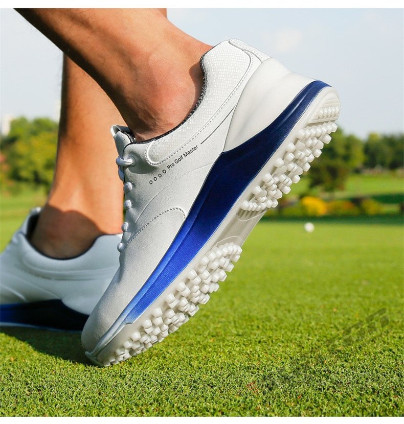 ゴルフ ゴルフシューズ ダイヤル式 ソフトスパイク メンズ スパイクシューズ スニーカー 靴 紳士 防水 人工皮革_画像10