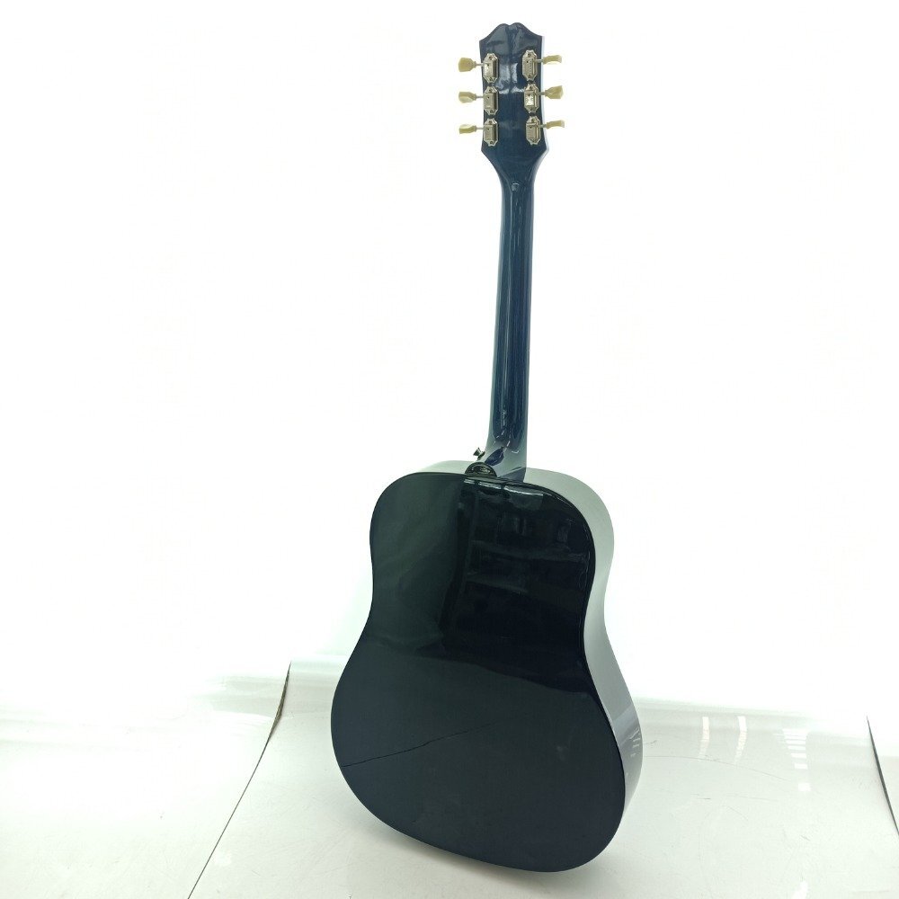 EPIPHONE エピフォン Acoustic Guitar アコースティック ギター GUARANTEED PRO-1 TL ブルー ケース アコギ フォーク 弦楽器 中古の画像4
